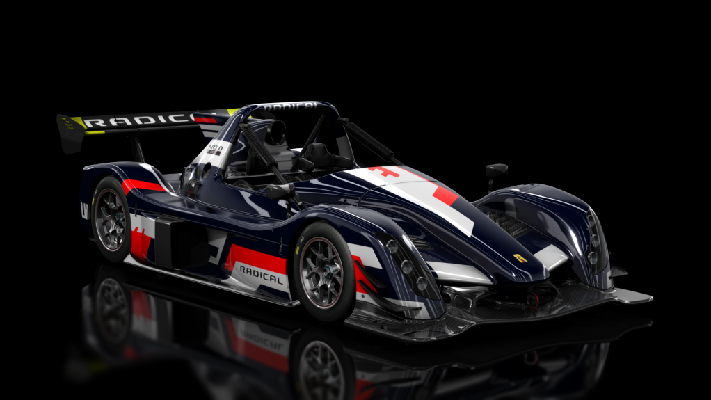 Radical SR10 XXR, skin White Red on Navy