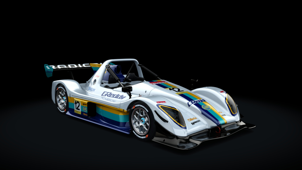 Radical SR3 XXR, skin 12