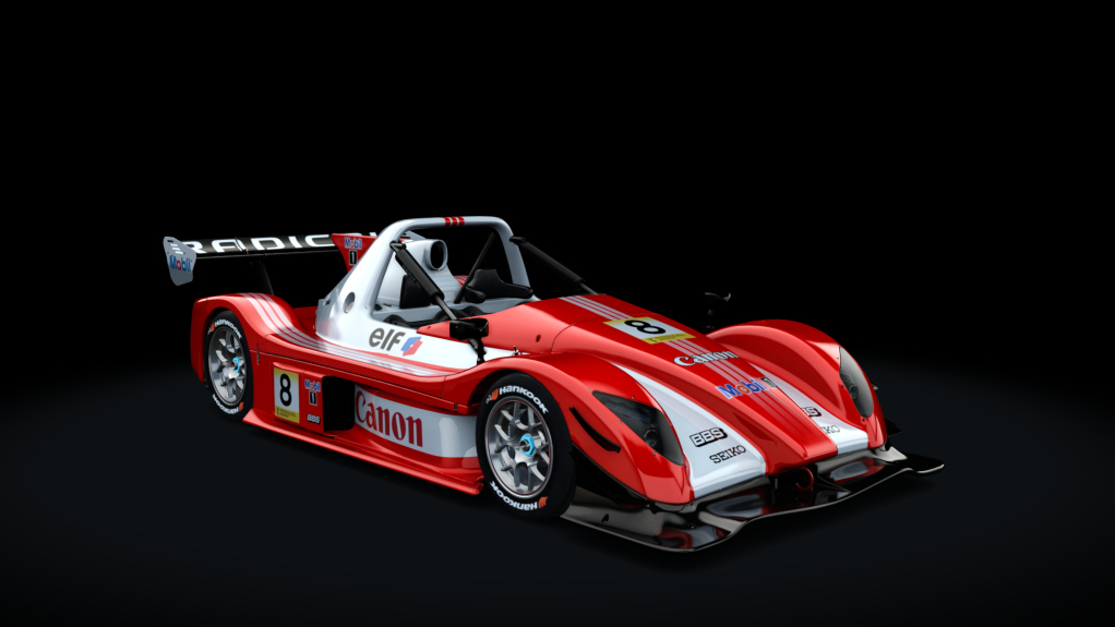 Radical SR3 XXR, skin 8