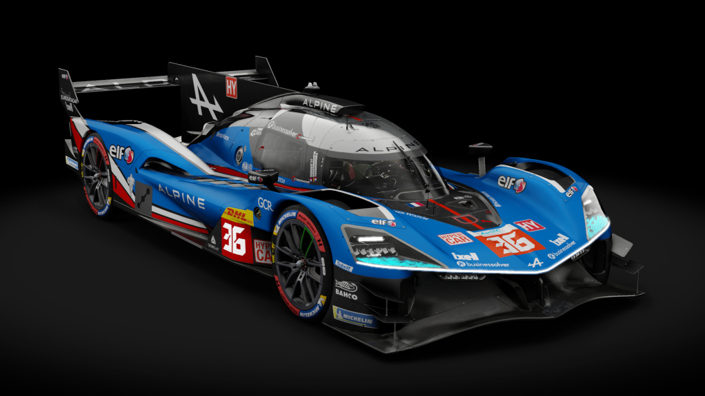 VRC Prototype H - Alpine A424 (CSP), skin WEC_2025_Alpine_Enurance_Racing_36
