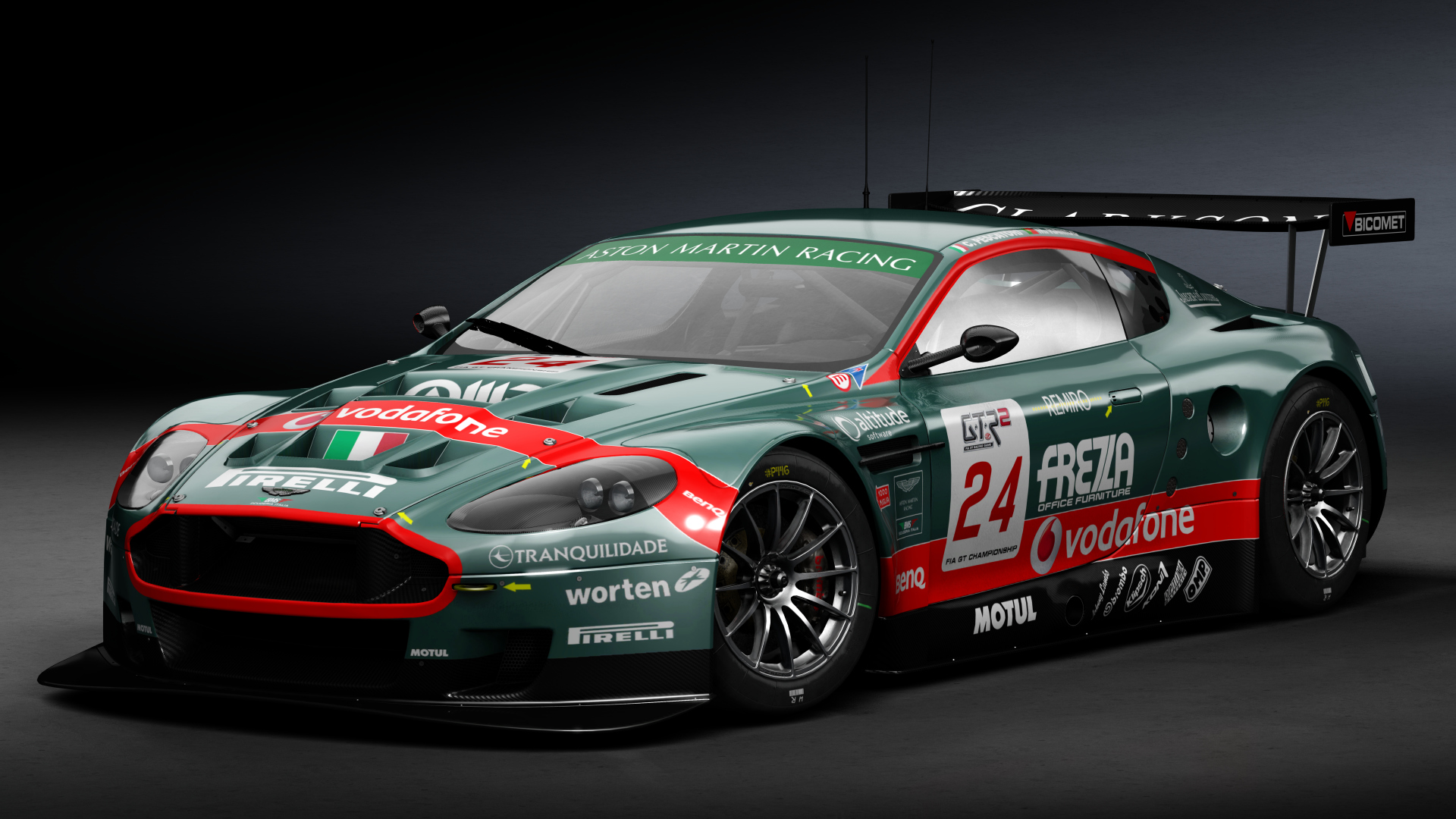 Aston Martin DBR9 [Prodrive], skin 2006 BMS 24