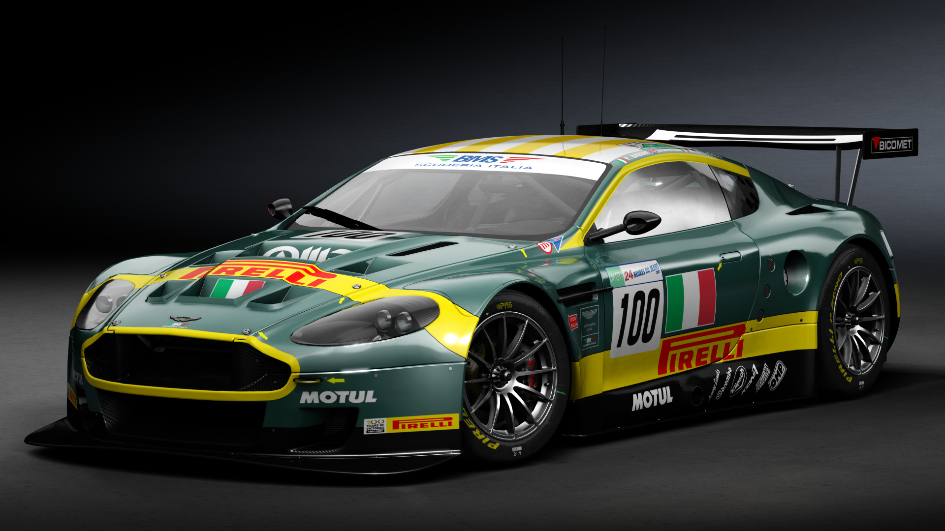 Aston Martin DBR9 [Prodrive], skin 2007 BMS 100