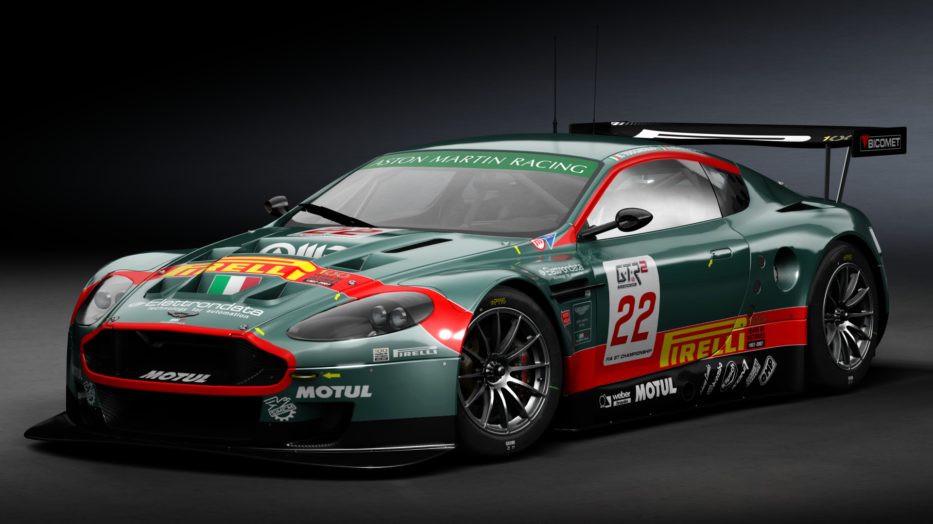 Aston Martin DBR9 [Prodrive], skin 2007 BMS 22