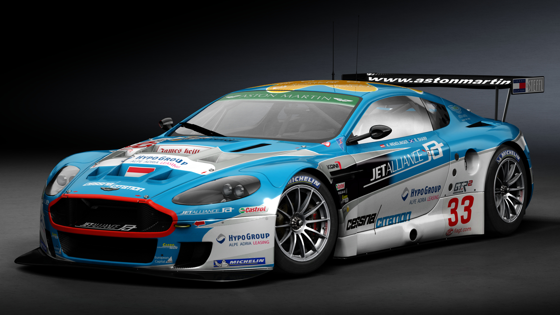 Aston Martin DBR9 [Prodrive], skin 2007 JetAlliance 33