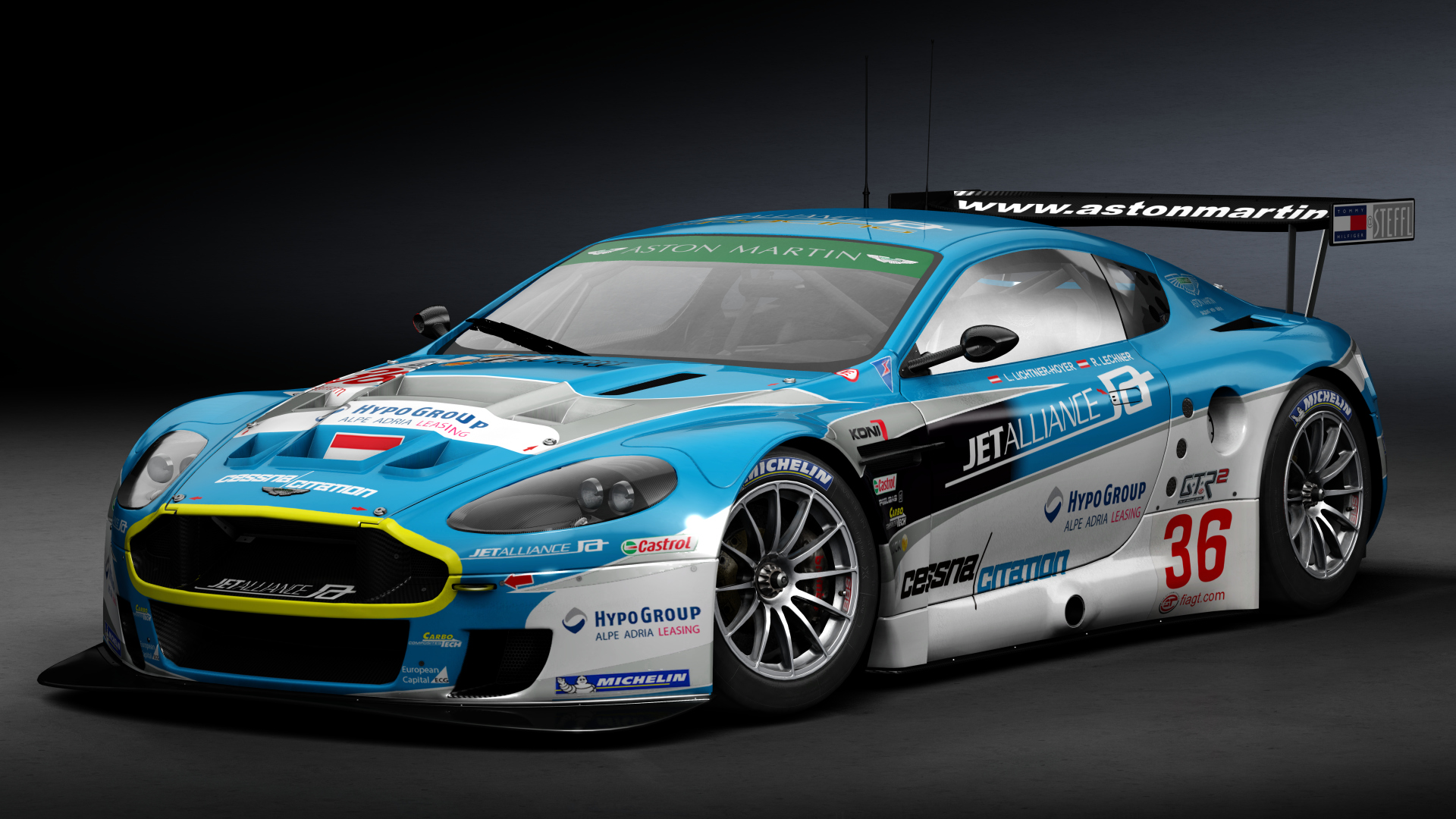 Aston Martin DBR9 [Prodrive], skin 2007 JetAlliance 36