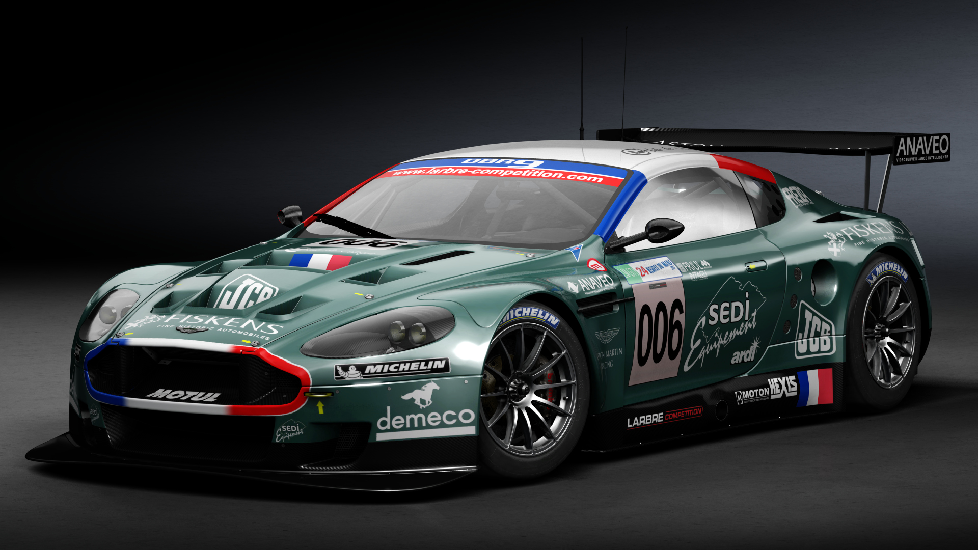 Aston Martin DBR9 [Prodrive], skin 2007 Larbre 006