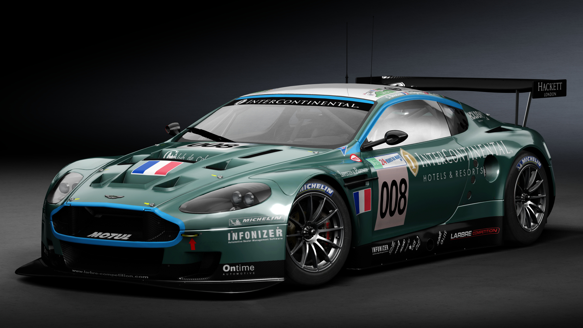 Aston Martin DBR9 [Prodrive], skin 2007 Larbre 008