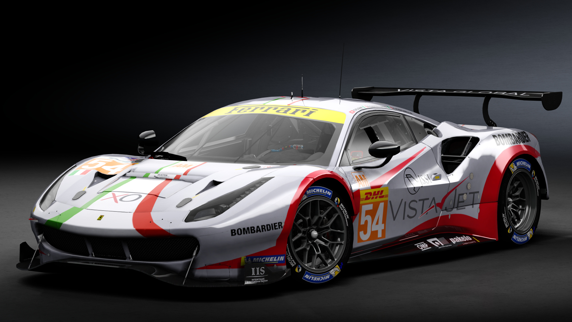 2018 Ferrari 488 GTE Evo [Michelotto], skin 2020 #54 AF Corse WEC