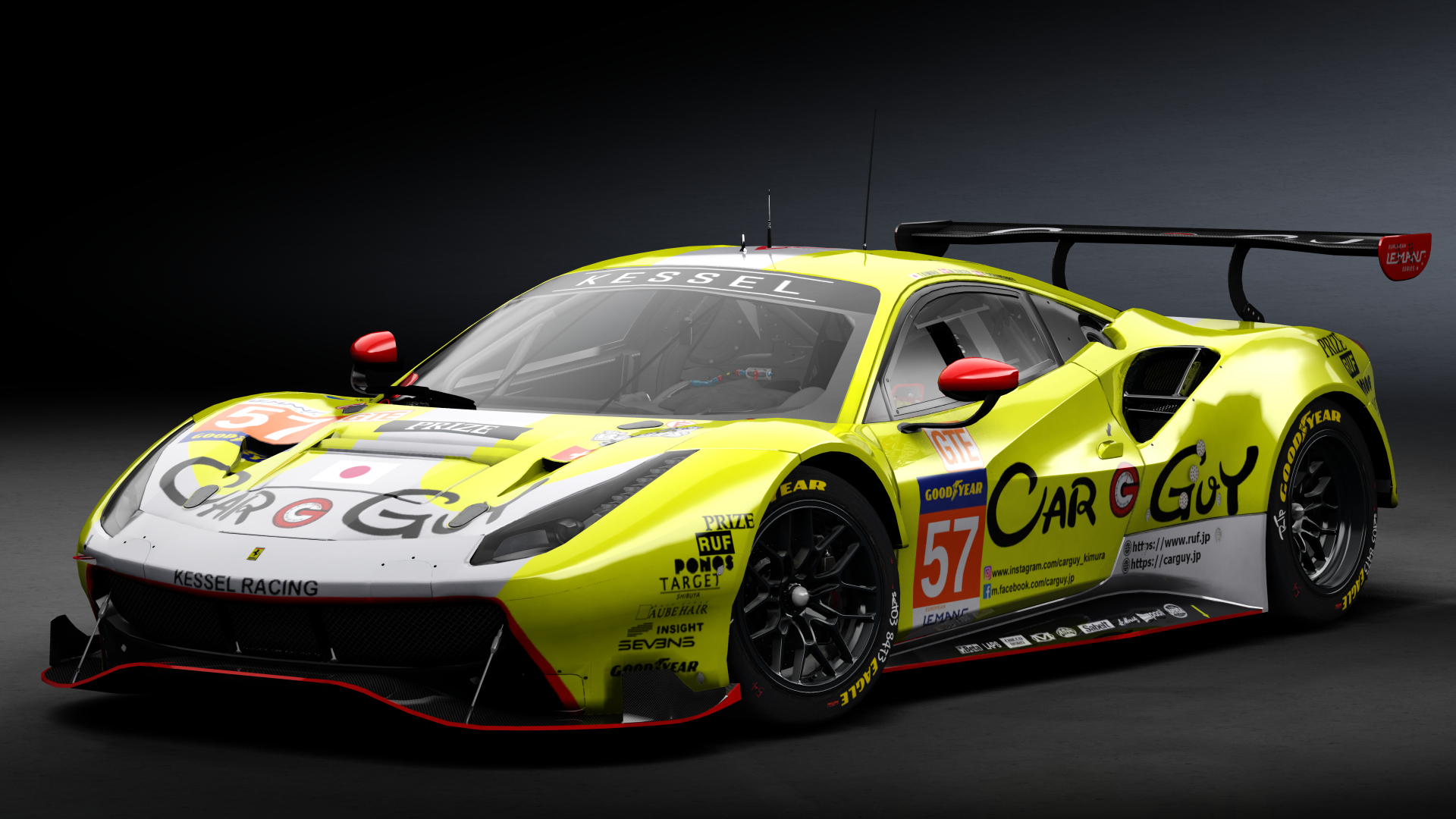 2018 Ferrari 488 GTE Evo [Michelotto], skin 2022 #57 Kessel Racing ELMS