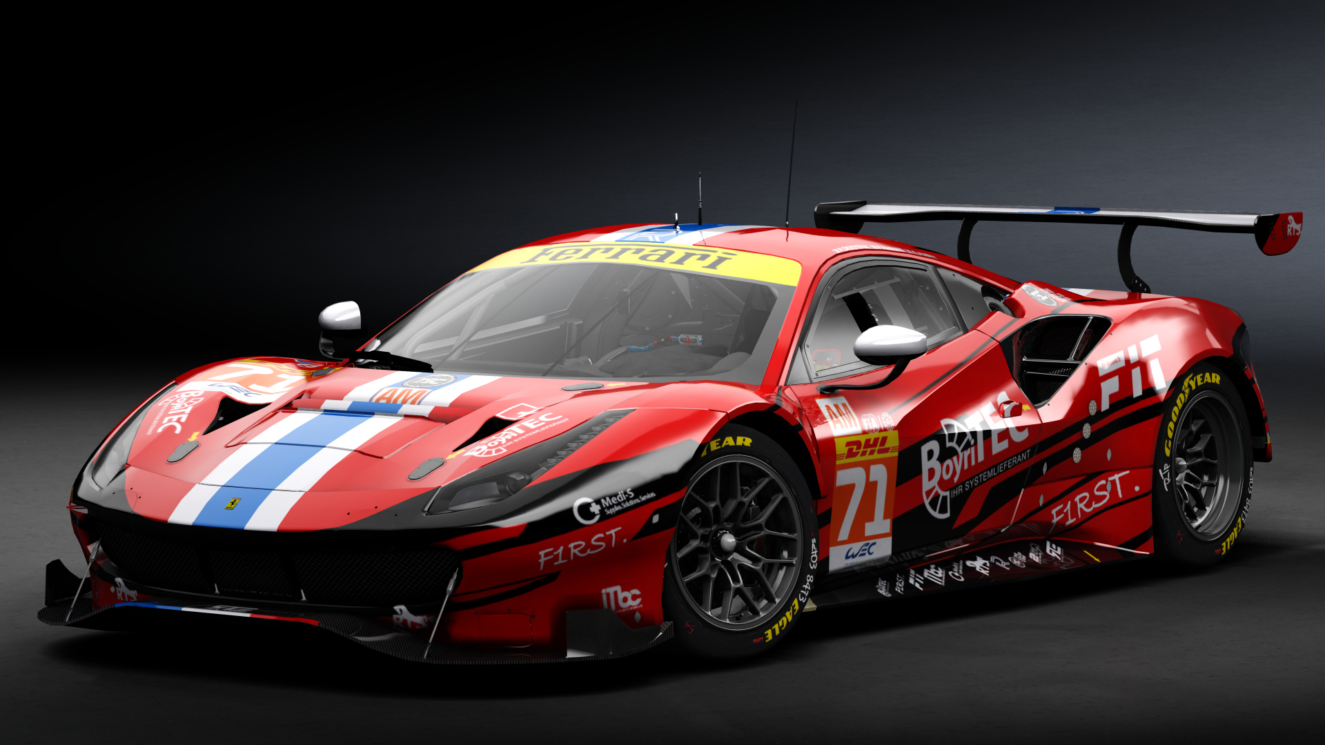 2018 Ferrari 488 GTE Evo [Michelotto], skin 2022 #71 Spirit of Race WEC