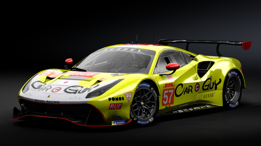 2018 Ferrari 488 GTE Evo Le Mans Spec [Michelotto], skin 2023 #57 Kessel Racing WEC