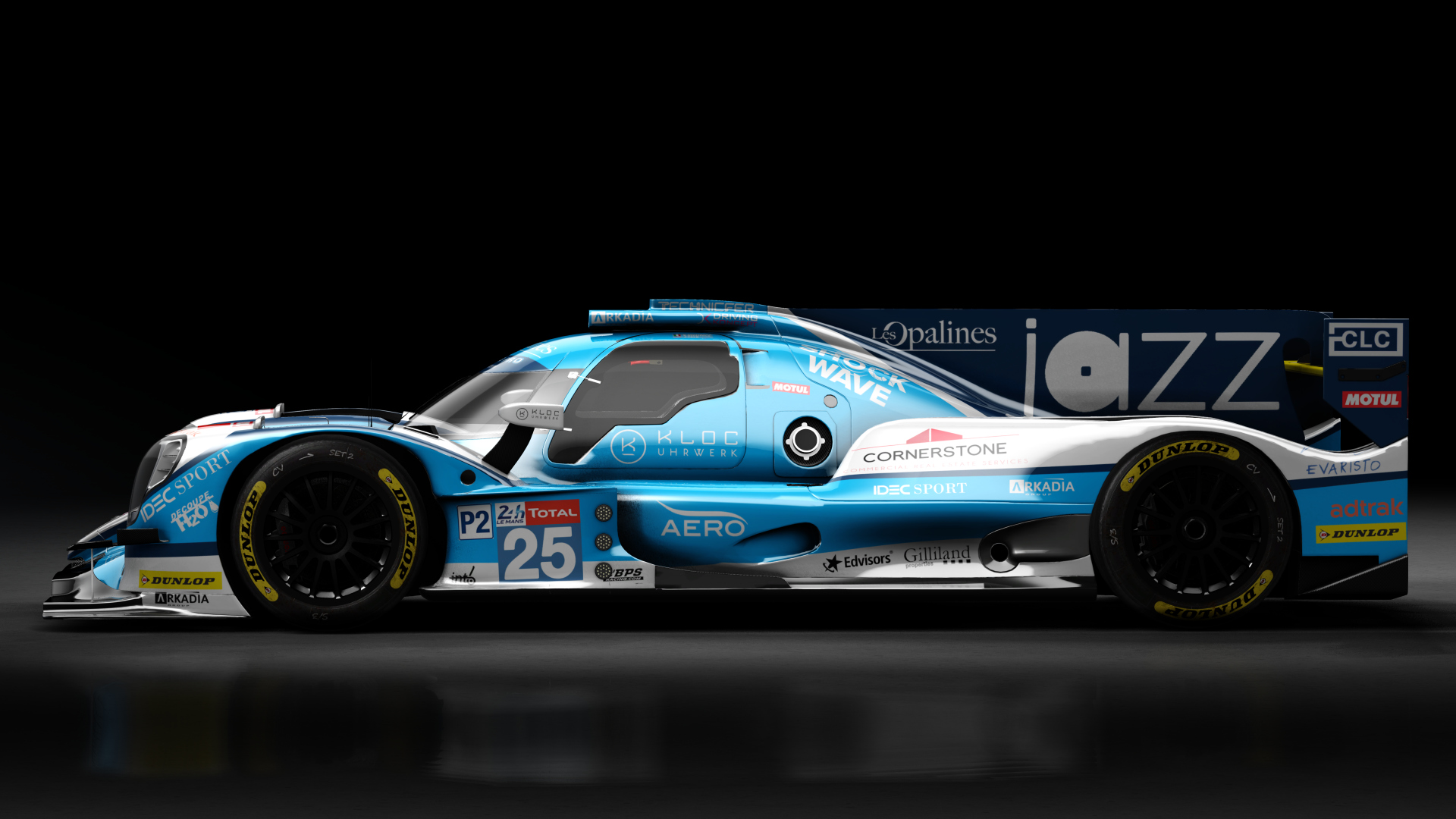 2017 Oreca 07 LMP2, skin 2019 #25 Algarve Pro Racing LM24