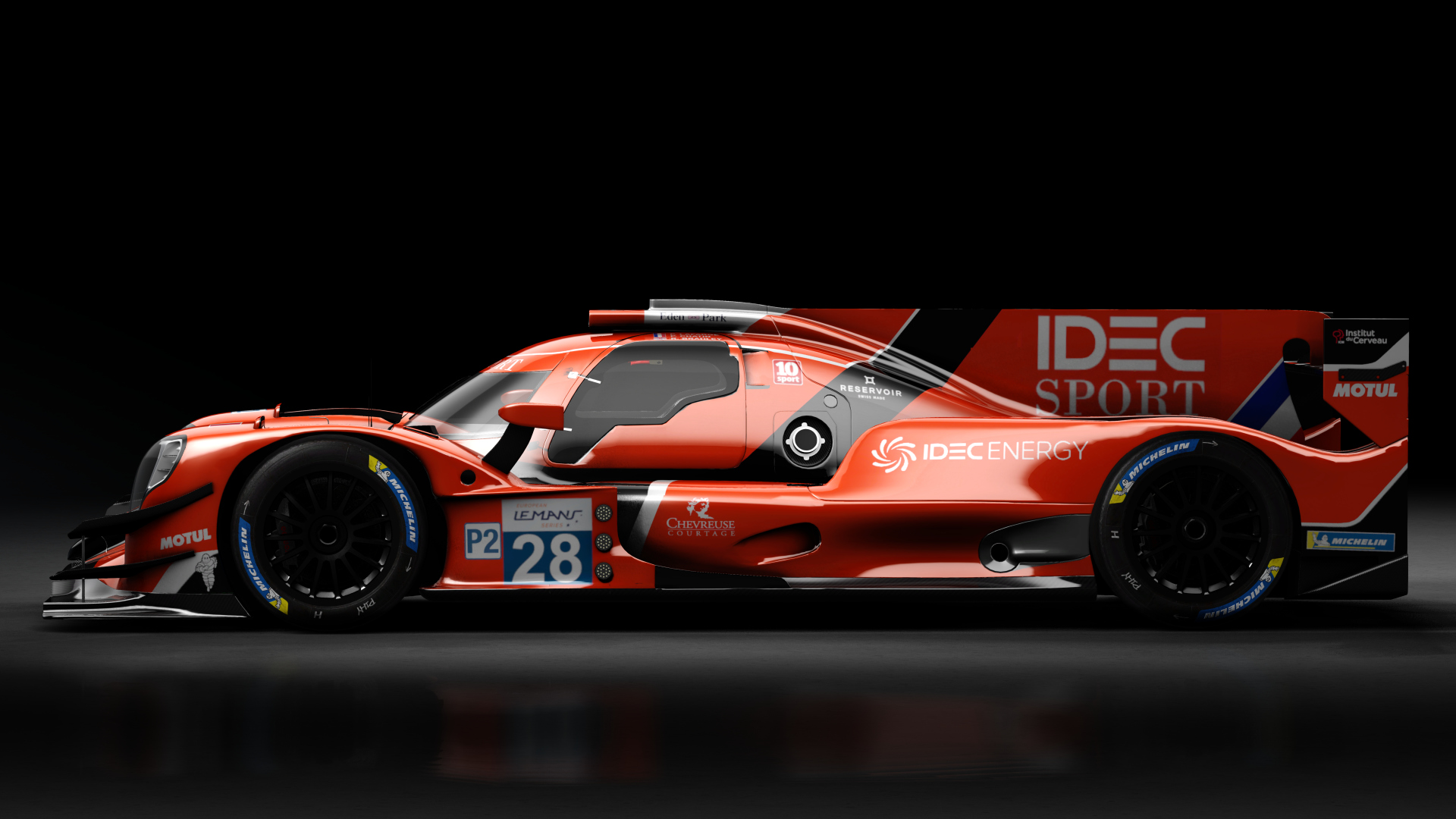 2017 Oreca 07 LMP2, skin 2020 #28 IDEC Sport ELMS