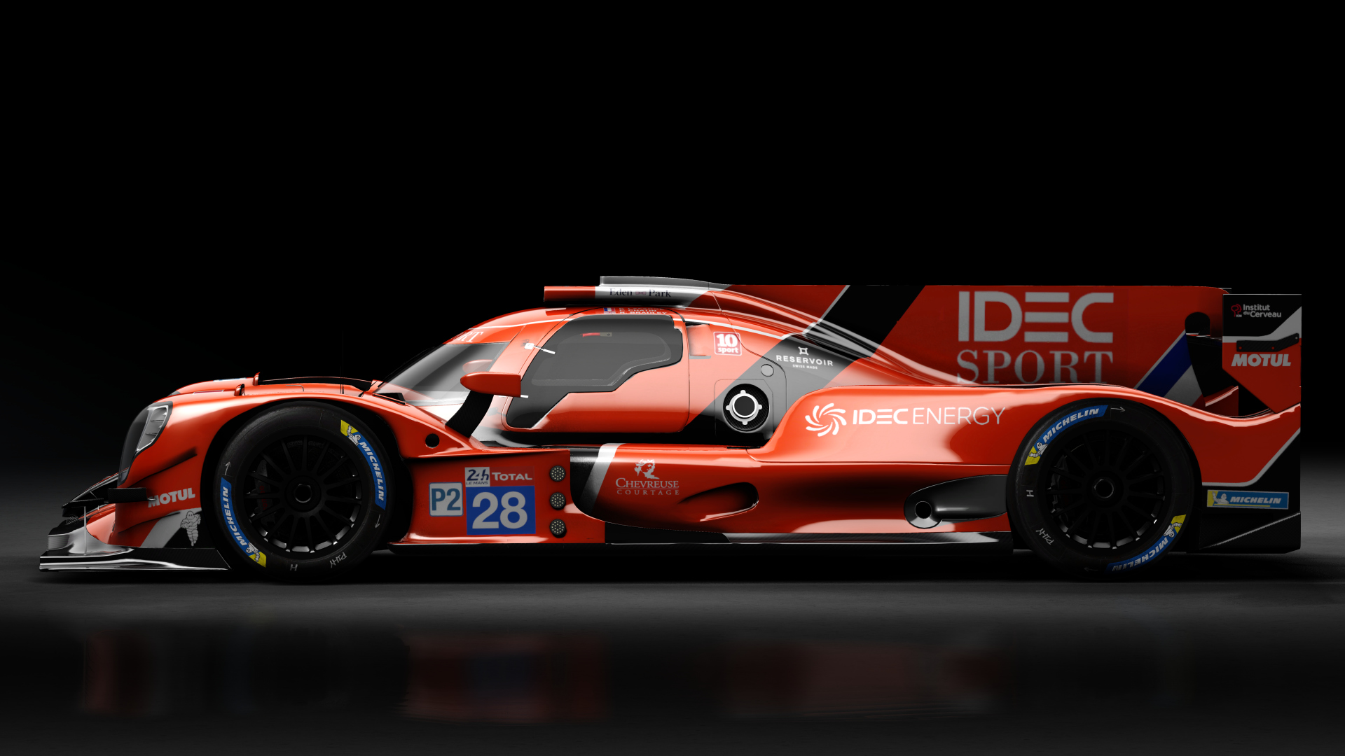 2017 Oreca 07 LMP2, skin 2020 #28 IDEC Sport LM24