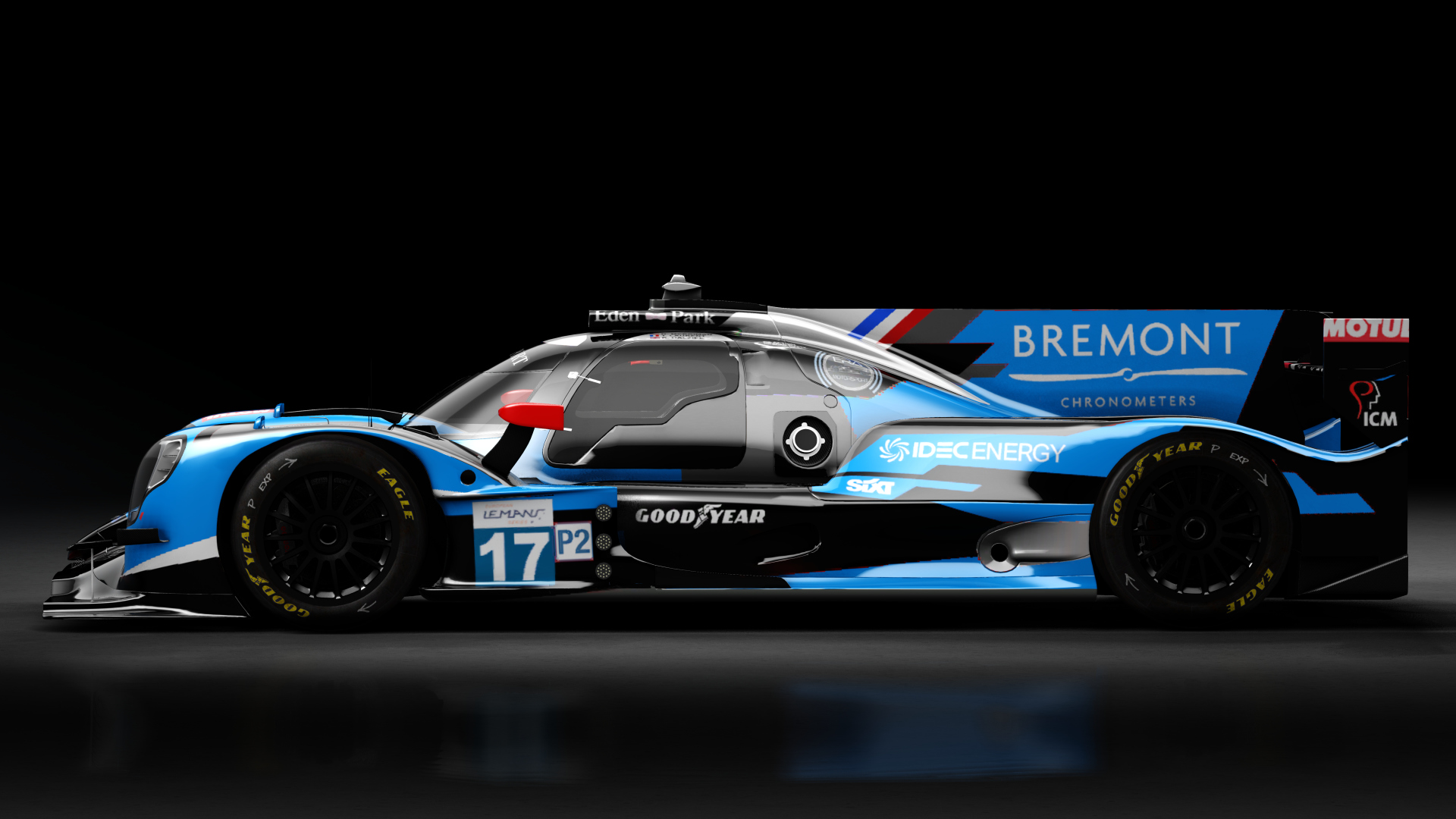 2021 Oreca 07 LMP2, skin 2021 #17 Idec Sport ELMS