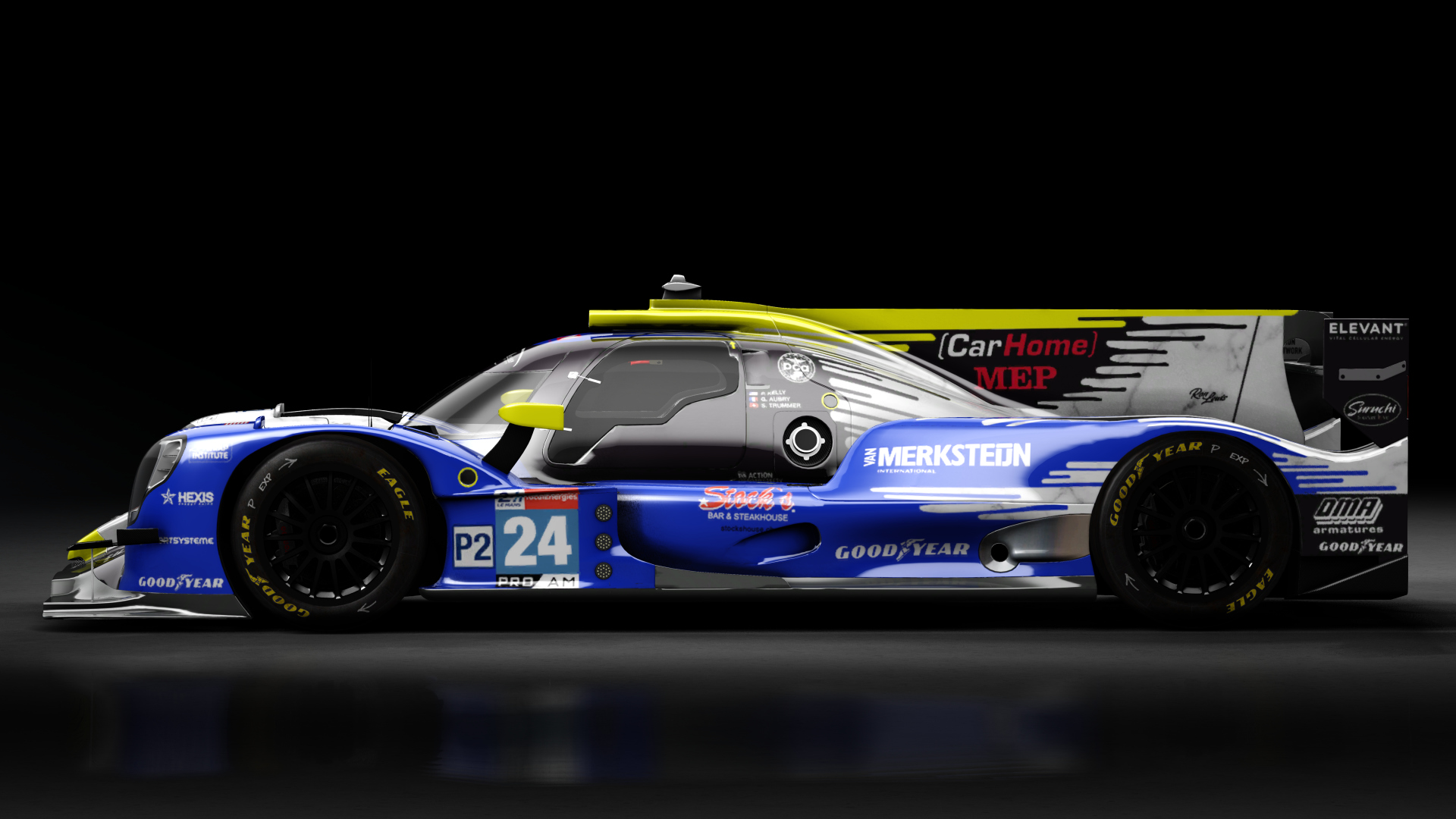 2021 Oreca 07 LMP2, skin 2021 #24 PR1 Motorsport Mathiasen LM24