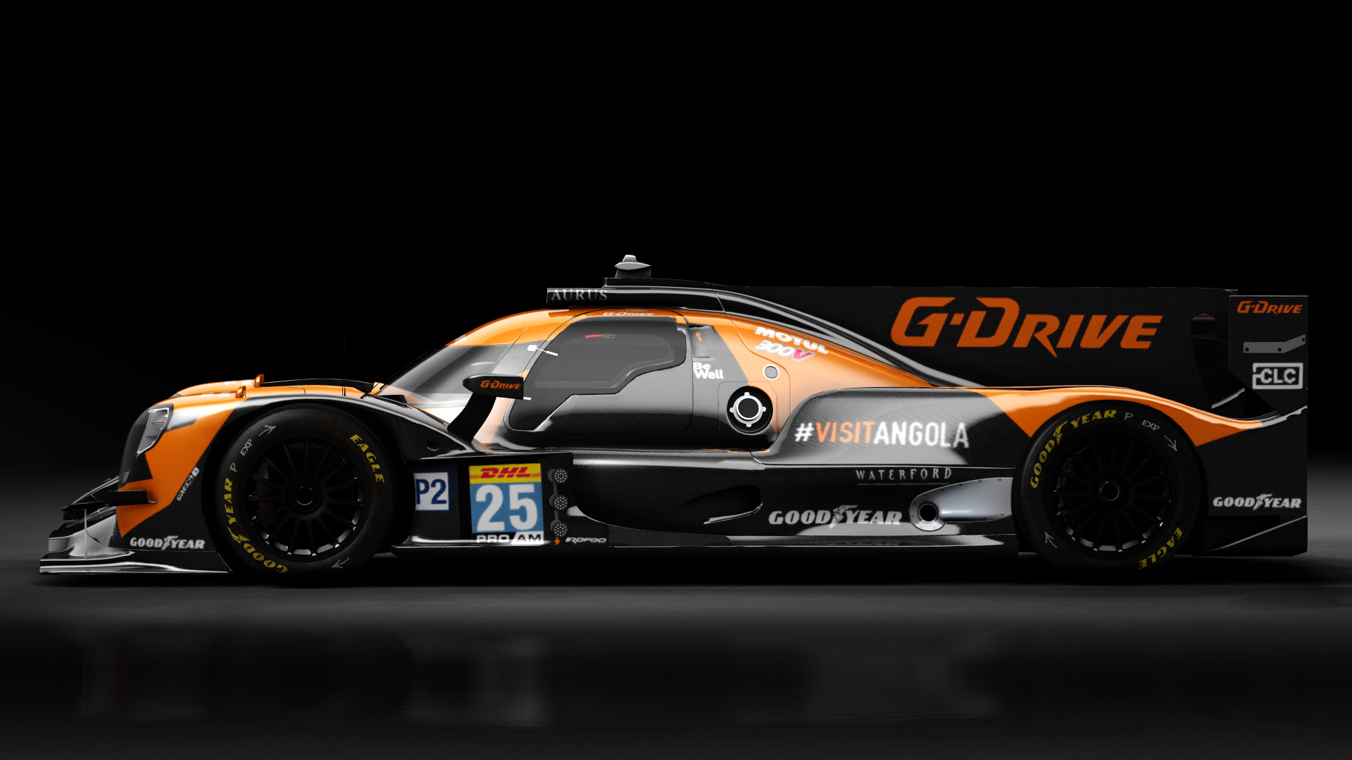 2021 Oreca 07 LMP2, skin 2021 #25 G-Drive Racing WEC