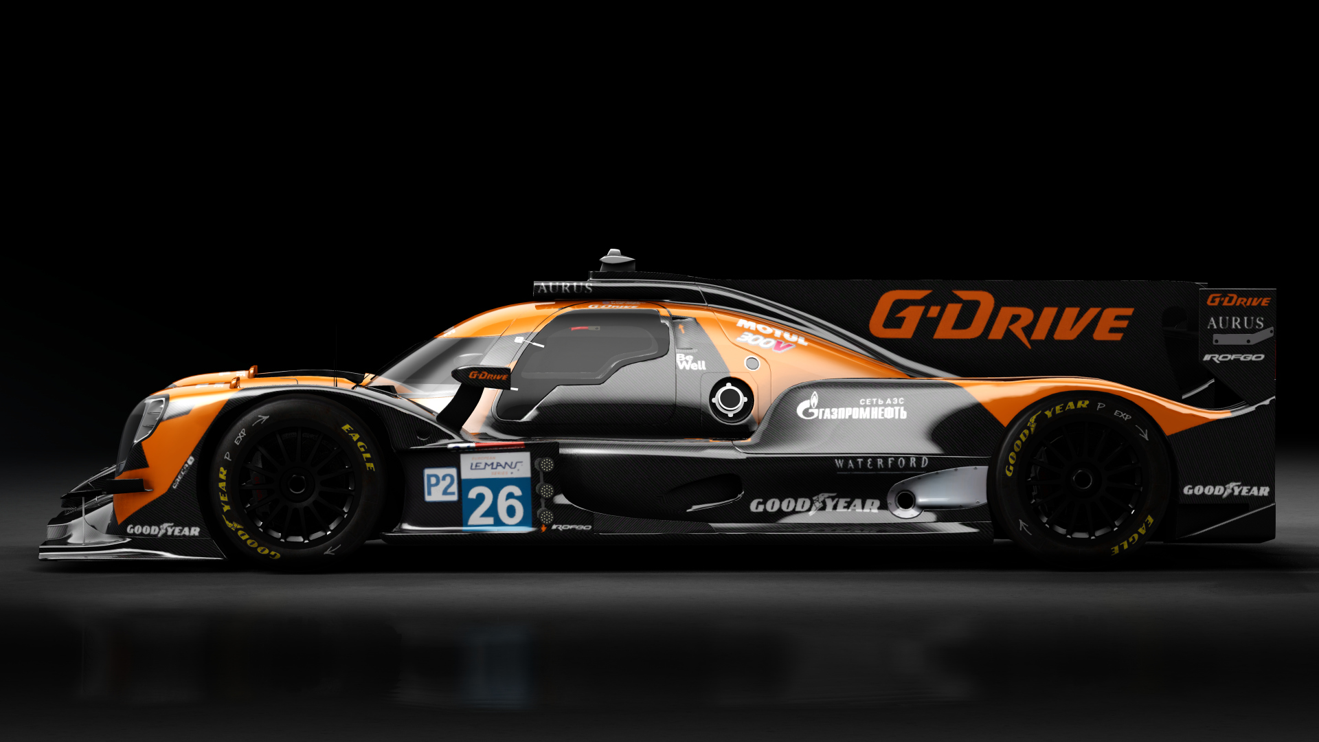 2021 Oreca 07 LMP2, skin 2021 #26 G-Drive Racing ELMS