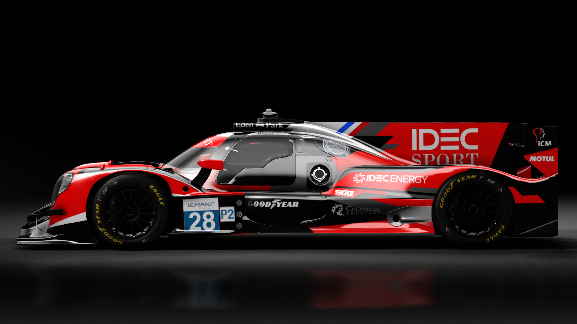 2021 Oreca 07 LMP2, skin 2021 #28 Idec Sport ELMS