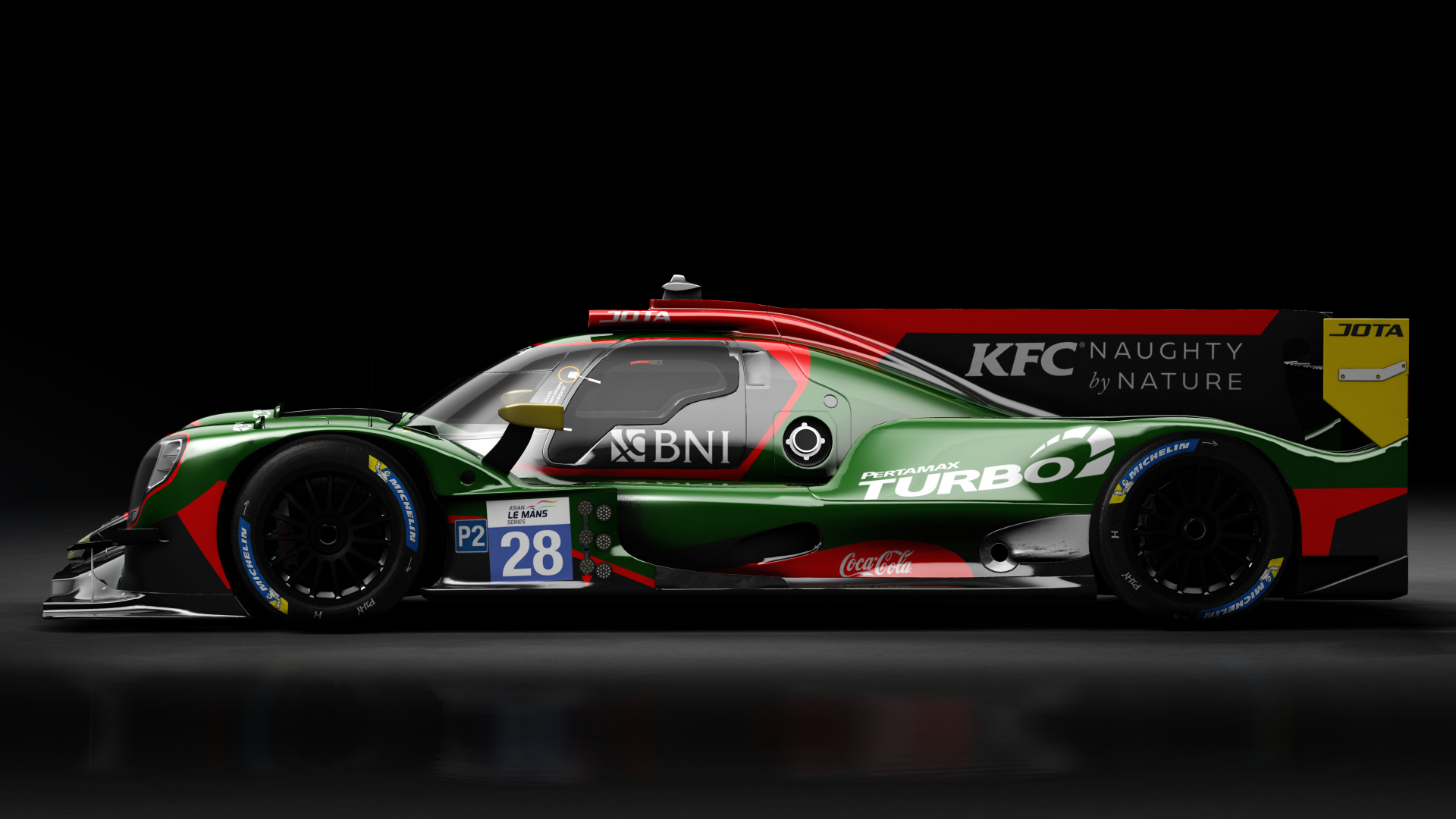 2021 Oreca 07 LMP2, skin 2021 #28 Jota Sport AsLMS