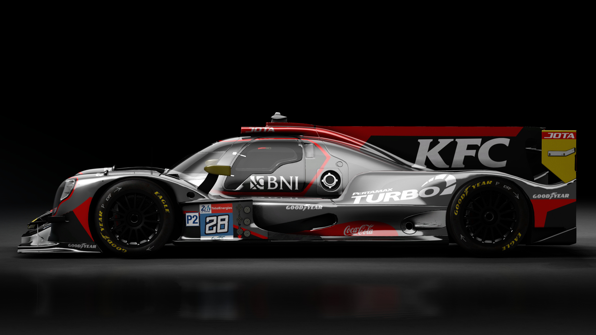 2021 Oreca 07 LMP2, skin 2021 #28 Jota Sport LM24