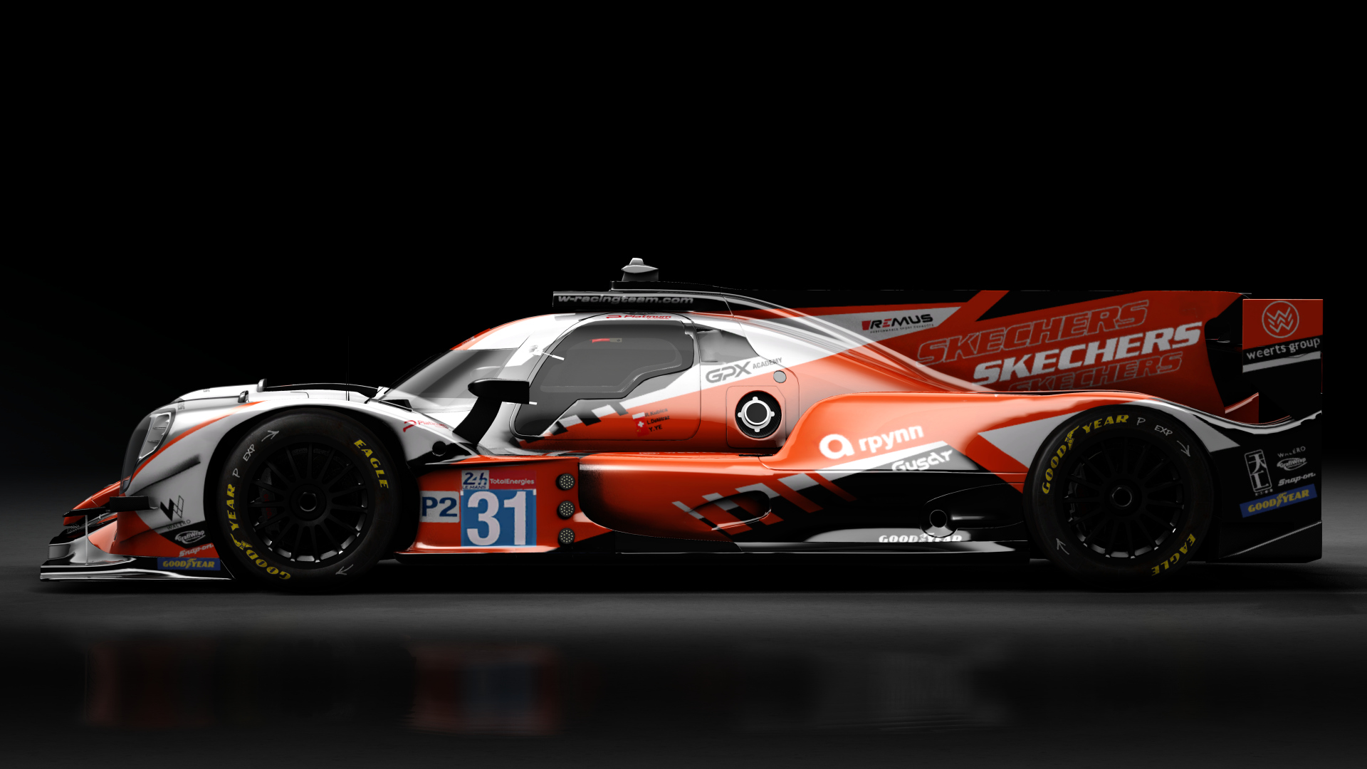 2021 Oreca 07 LMP2, skin 2021 #31 Team WRT LM24