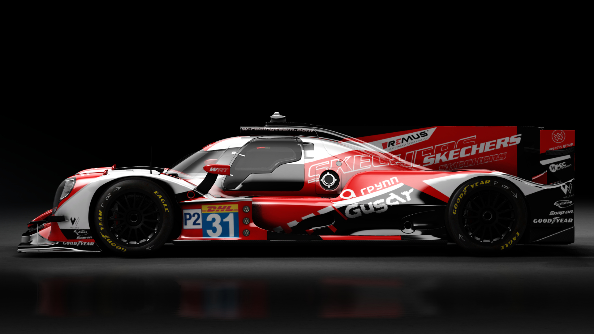 2021 Oreca 07 LMP2, skin 2021 #31 Team WRT WEC