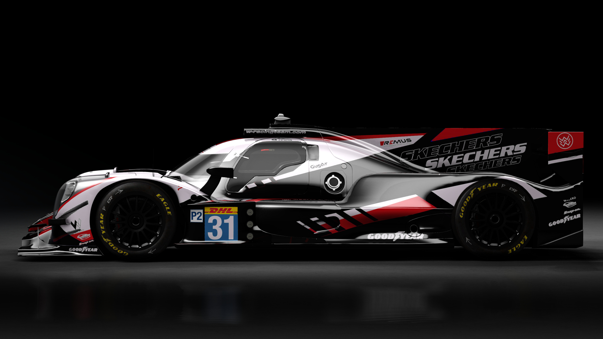 2021 Oreca 07 LMP2, skin 2021 #31 W-Racing Team WEC