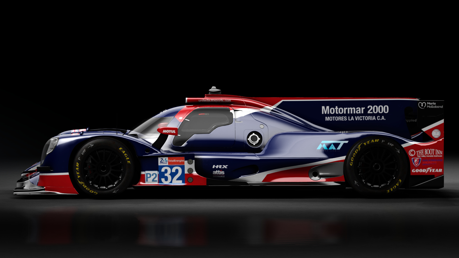 2021 Oreca 07 LMP2, skin 2021 #32 United Autosport LM24