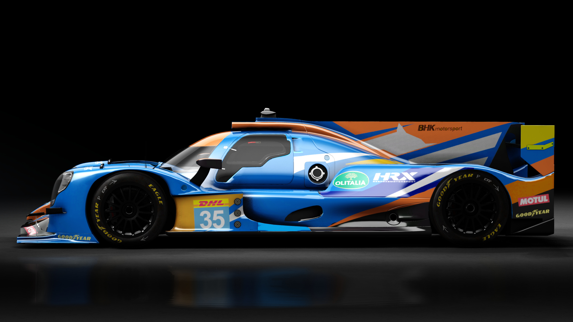 2021 Oreca 07 LMP2, skin 2021 #35 BHK Motorsport ELMS