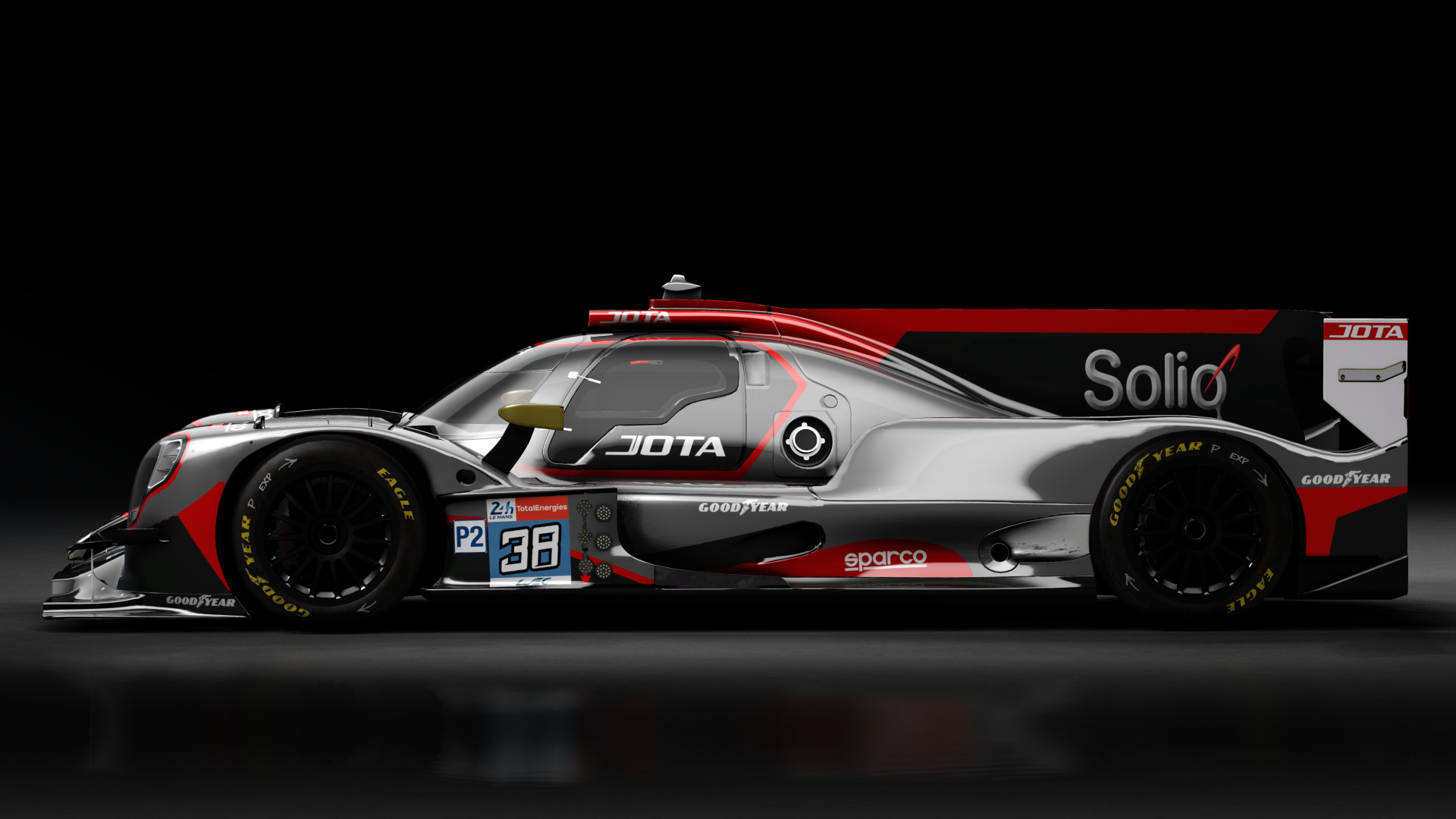 2021 Oreca 07 LMP2, skin 2021 #38 Jota Sport LM24