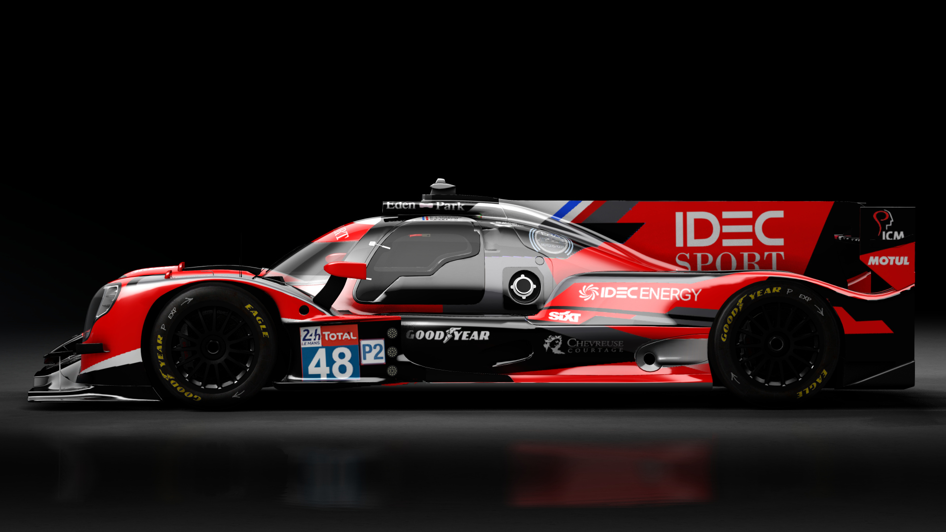 2021 Oreca 07 LMP2, skin 2021 #48 Idec Sport LM24