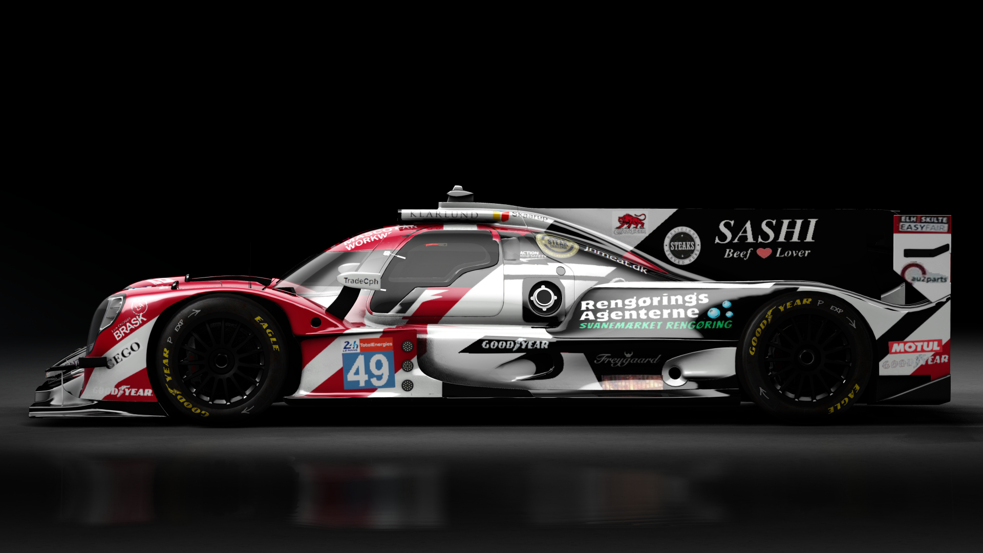 2021 Oreca 07 LMP2, skin 2021 #49 High Class Racing LM24