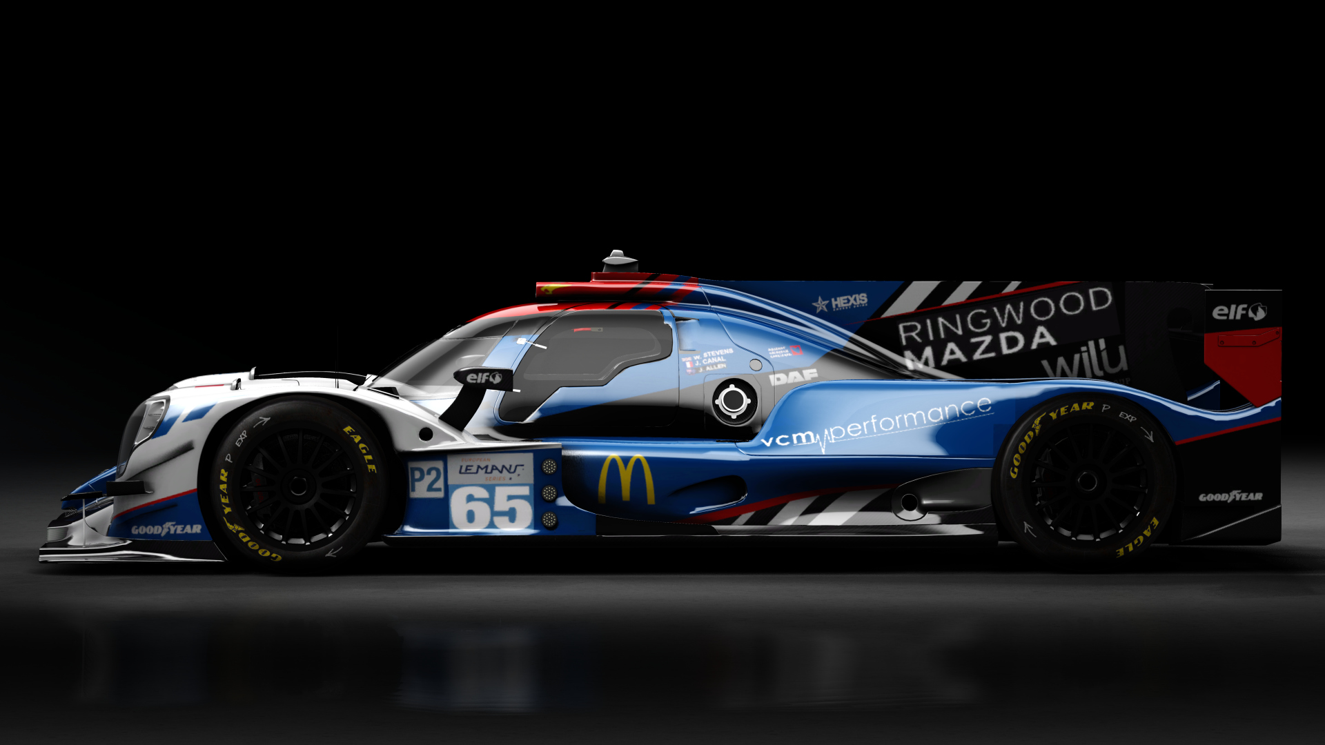 2021 Oreca 07 LMP2, skin 2021 #65 Panis Racing ELMS