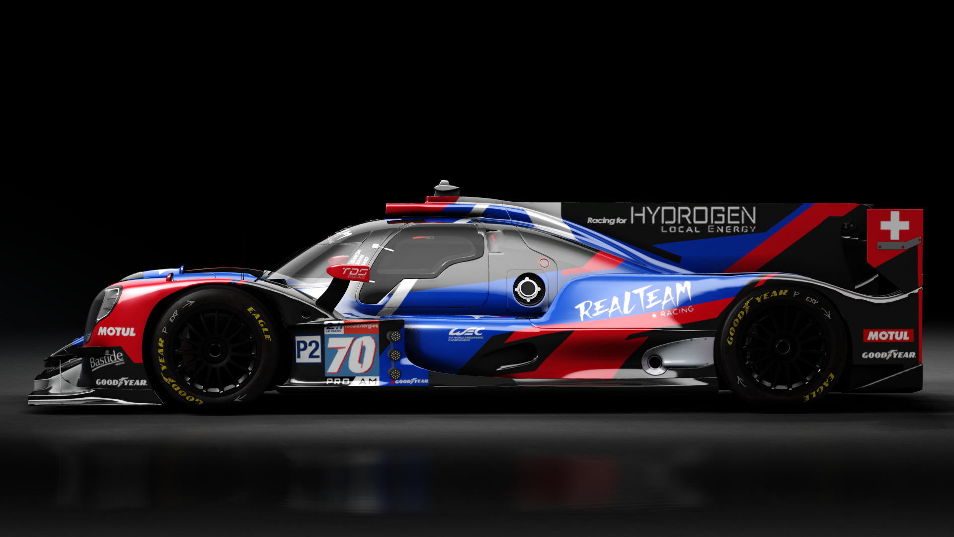 2021 Oreca 07 LMP2, skin 2021 #70 Real Team Racing LM24