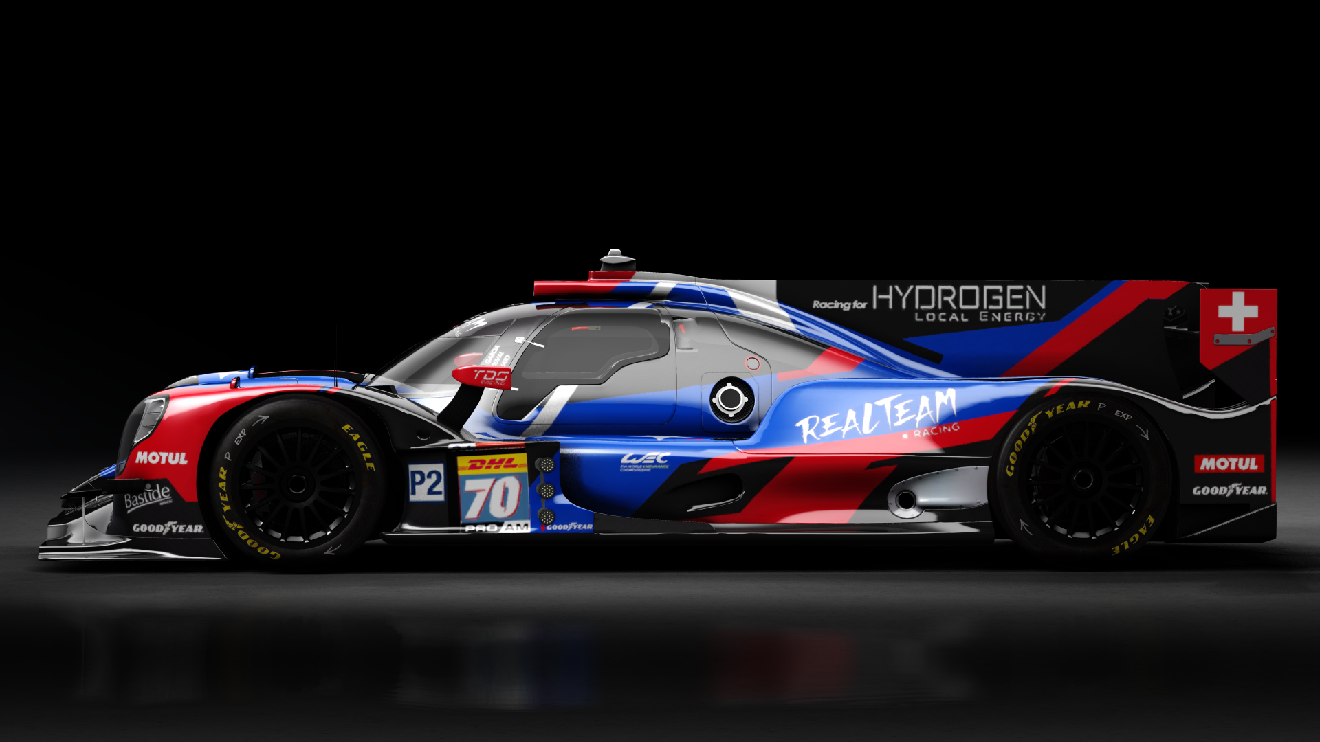 2021 Oreca 07 LMP2, skin 2021 #70 Real Team Racing WEC