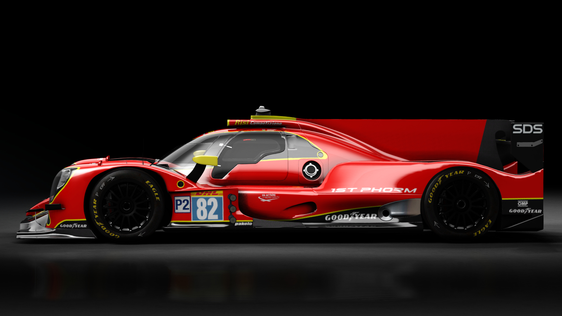 2021 Oreca 07 LMP2, skin 2021 #82 Risi Competizione WEC