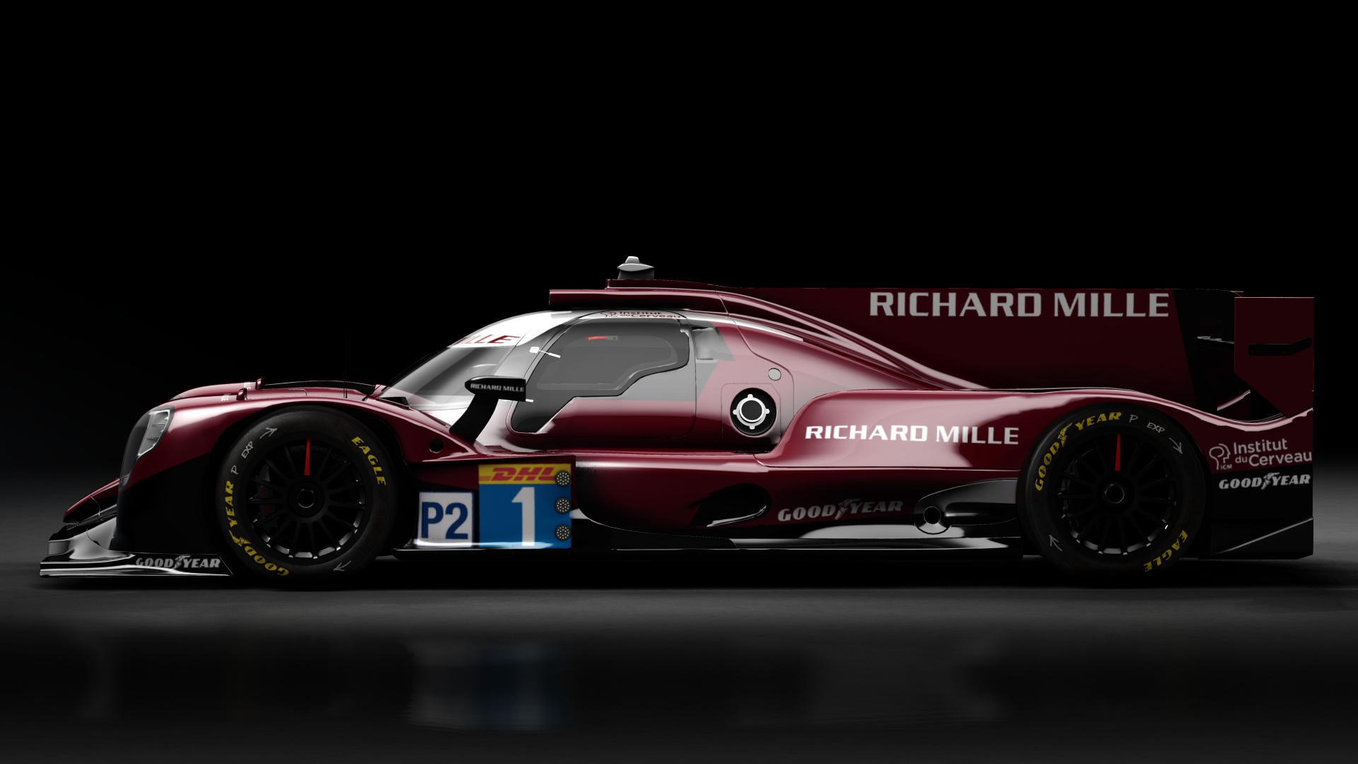 2022 Oreca 07 LMP2, skin 2022 #01 Richard Mille Racing WEC