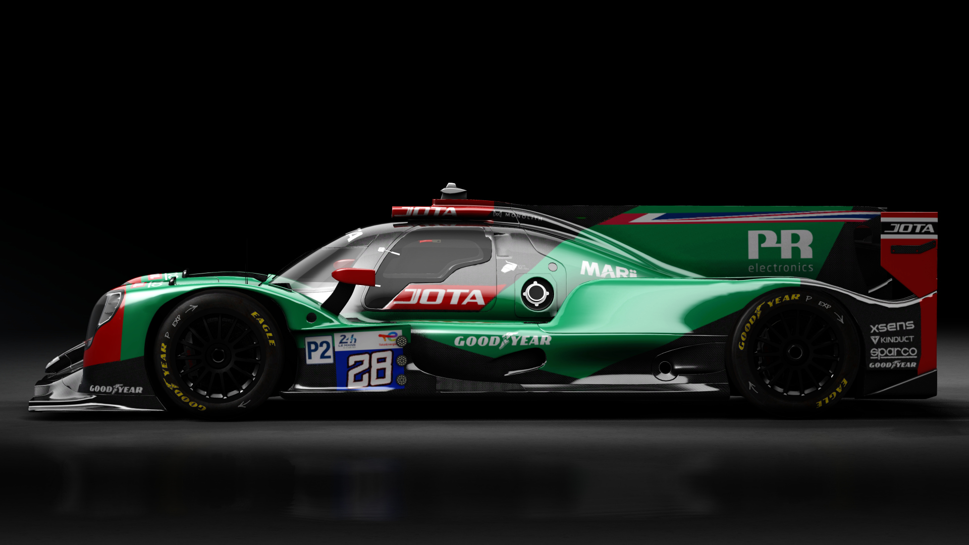 2022 Oreca 07 LMP2, skin 2022 #28 Jota Sport LM24