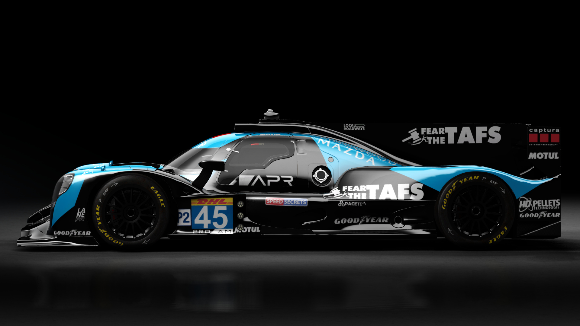 2022 Oreca 07 LMP2, skin 2022 #45 Algarve Pro Racing WEC