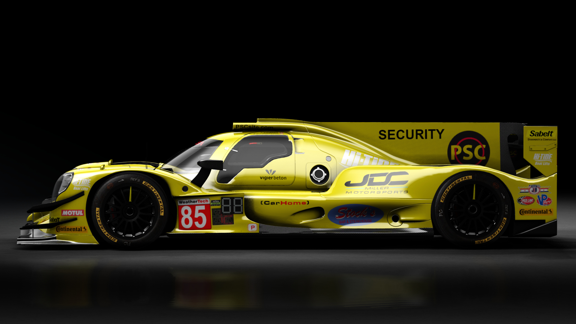 Oreca 07 LMP2 IMSA, skin 2018 #85 JDC-Miller Autosports IMSA