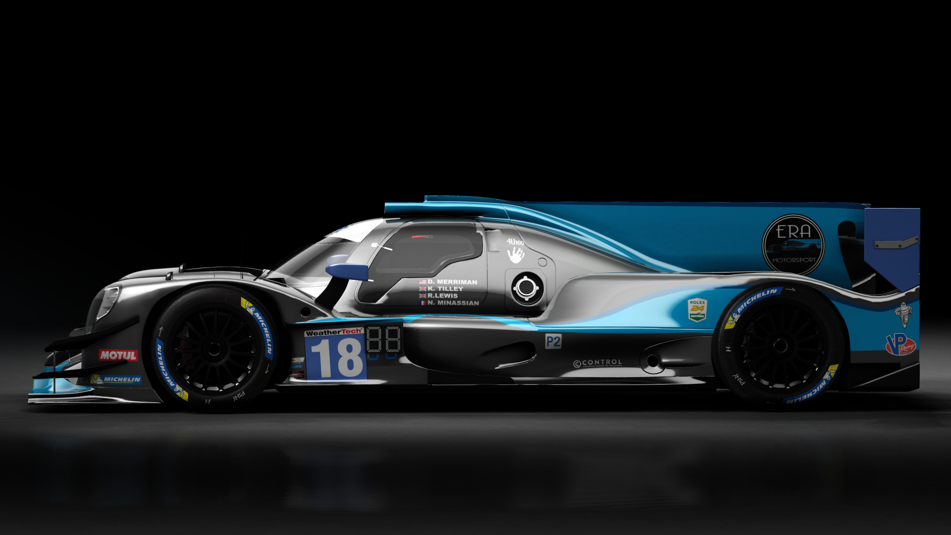 Oreca 07 LMP2 IMSA, skin 2020 #18 Era Motorsport IMSA