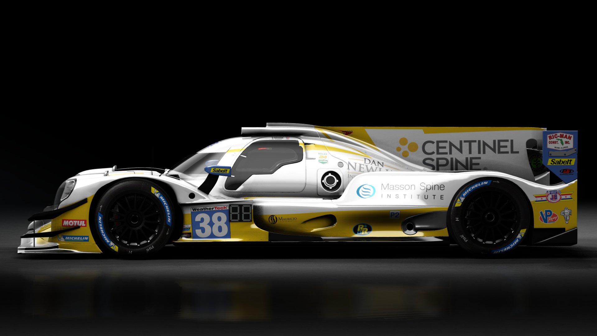 Oreca 07 LMP2 IMSA, skin 2020 #38 Performance Tech Motorsports IMSA