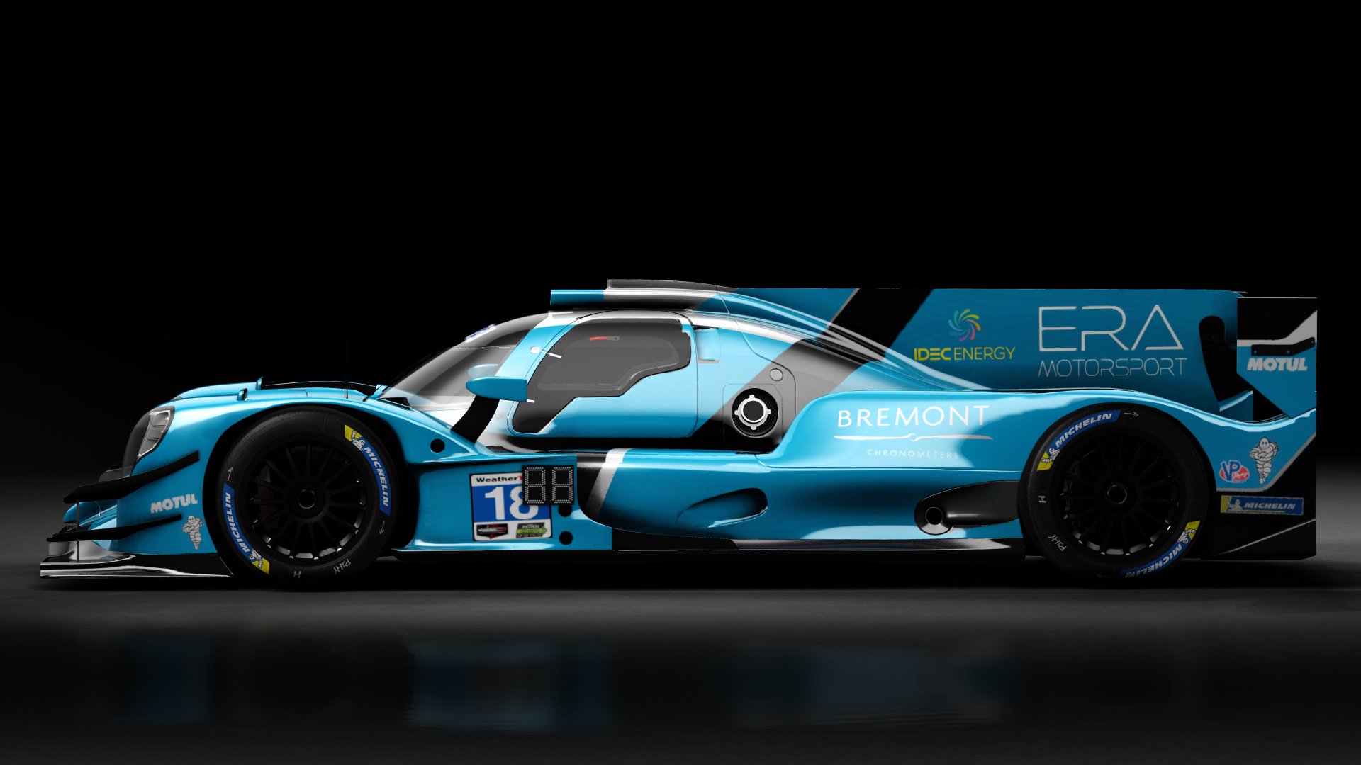 Oreca 07 LMP2 IMSA, skin 2021 #18 Era Motorsport IMSA