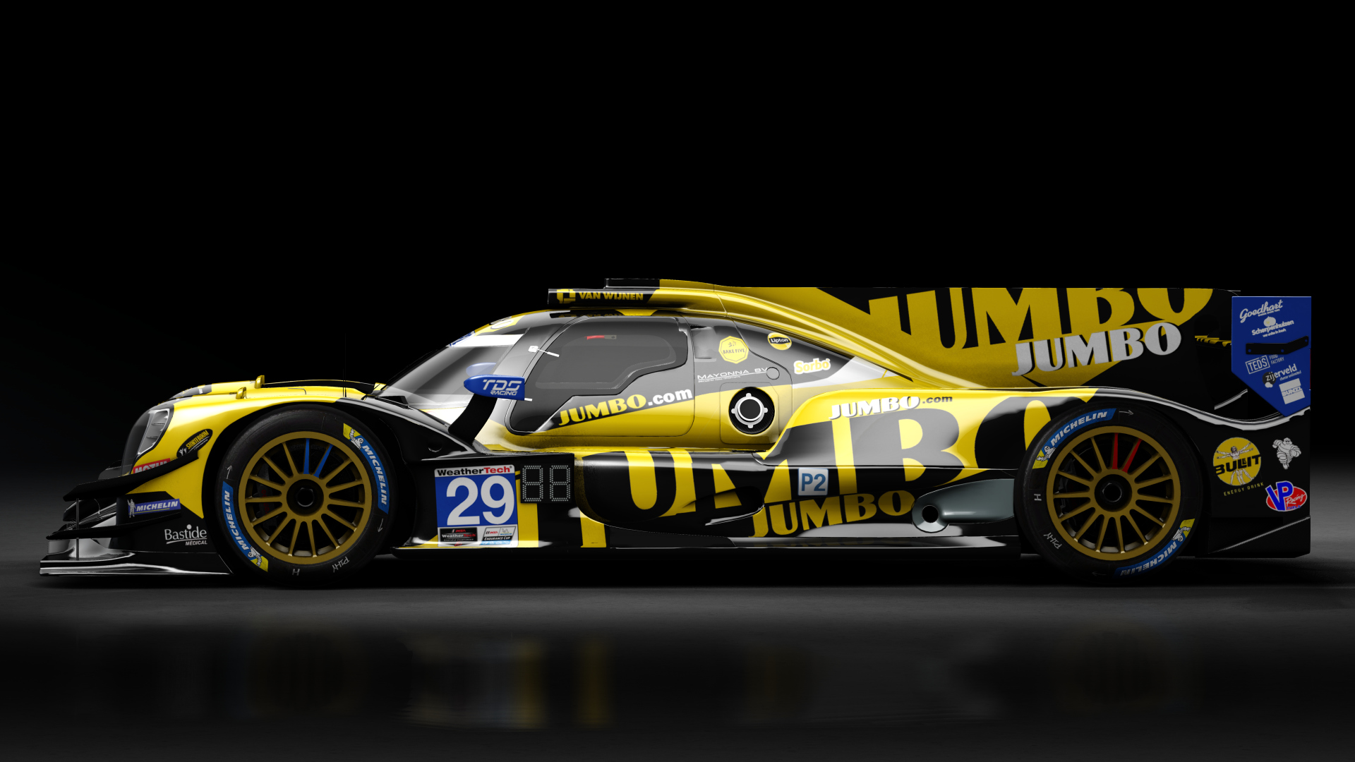 Oreca 07 LMP2 IMSA, skin 2021 #29 Racing Team Nederland IMSA