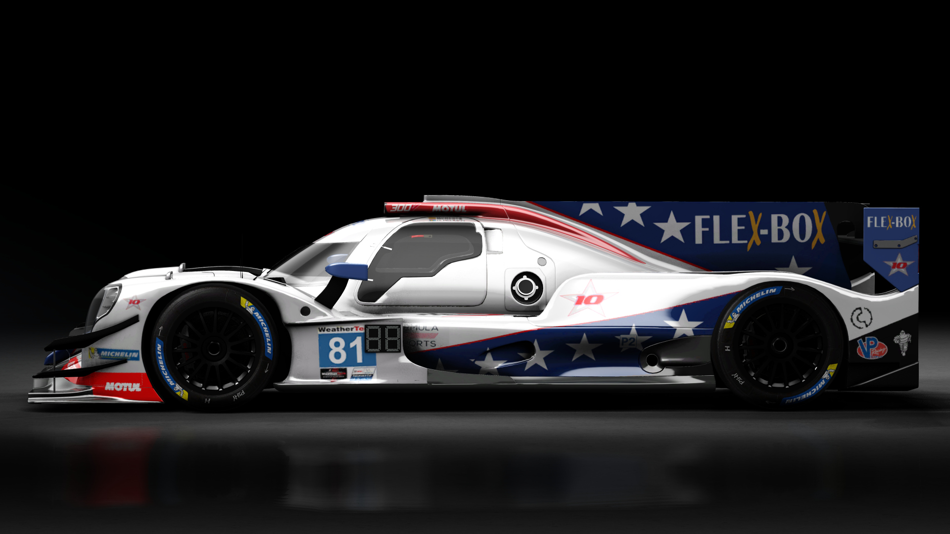 Oreca 07 LMP2 IMSA, skin 2022 #29 DragonSpeed USA IMSA-1