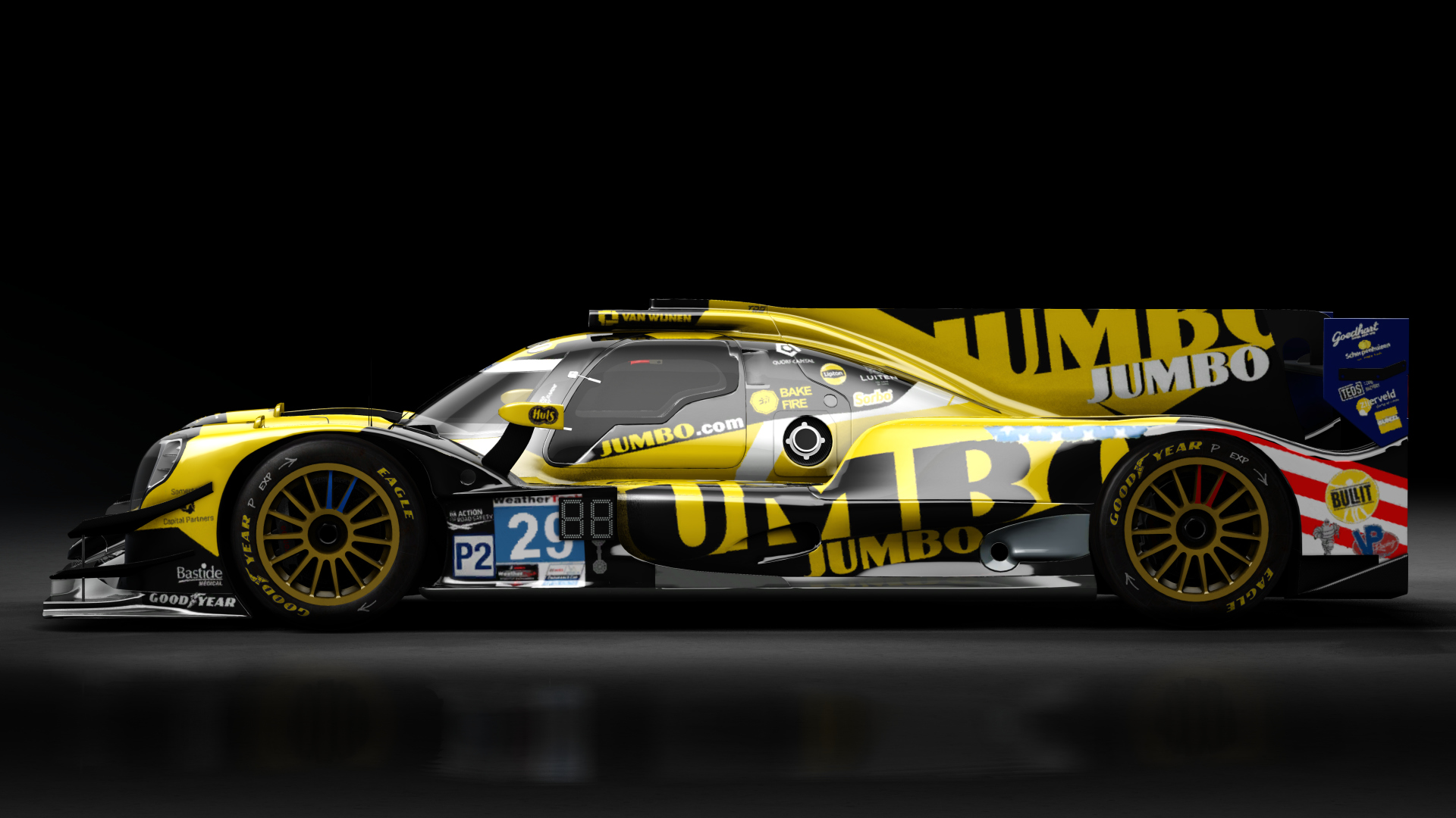 Oreca 07 LMP2 IMSA, skin 2022 #29 Racing Team Nederland IMSA