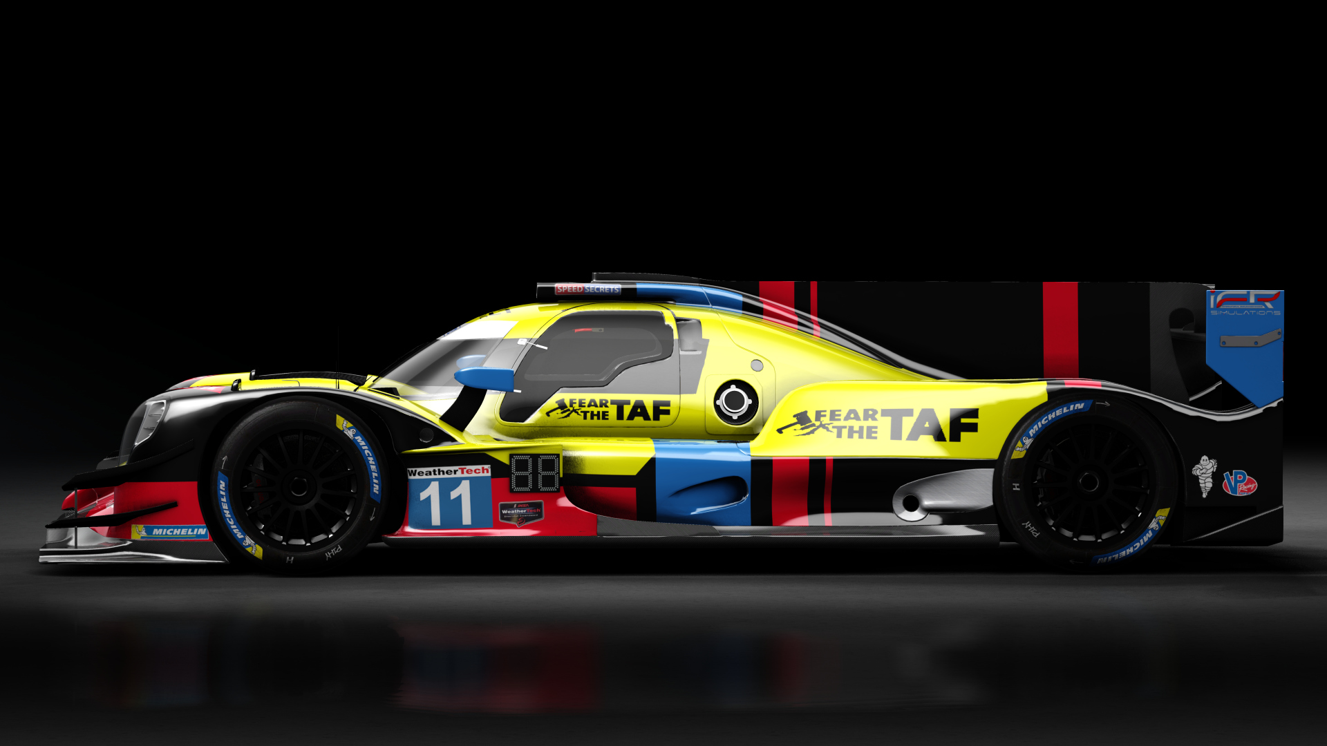 Oreca 07 LMP2 IMSA, skin 2023 #11 TDS Racing IMSA