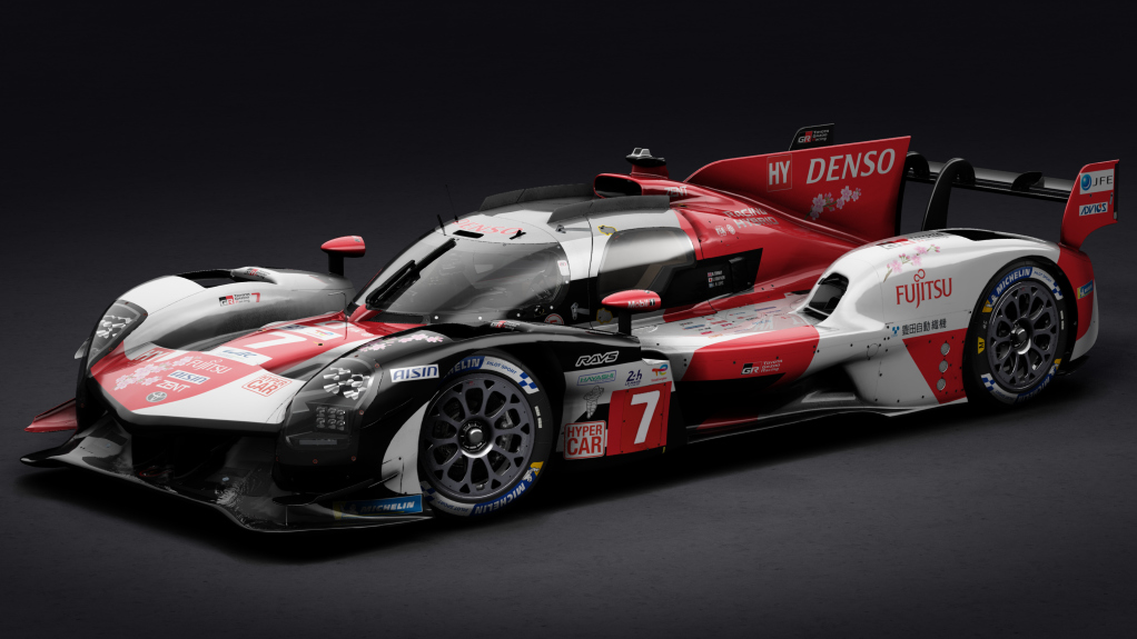 2023 Toyota GR010 - Hybrid, skin 2023 #7 Toyota Gazoo Racing LM24