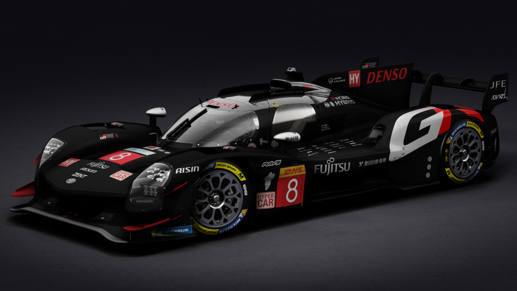 2023 Toyota GR010 - Hybrid, skin 2024 #8 Toyota Gazoo Racing WEC